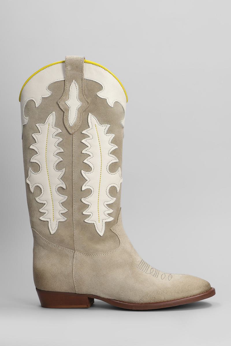 Gisel Moire Kansas Texan Boots
