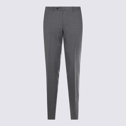 Pt Torino Grey Slim Tailor Pants