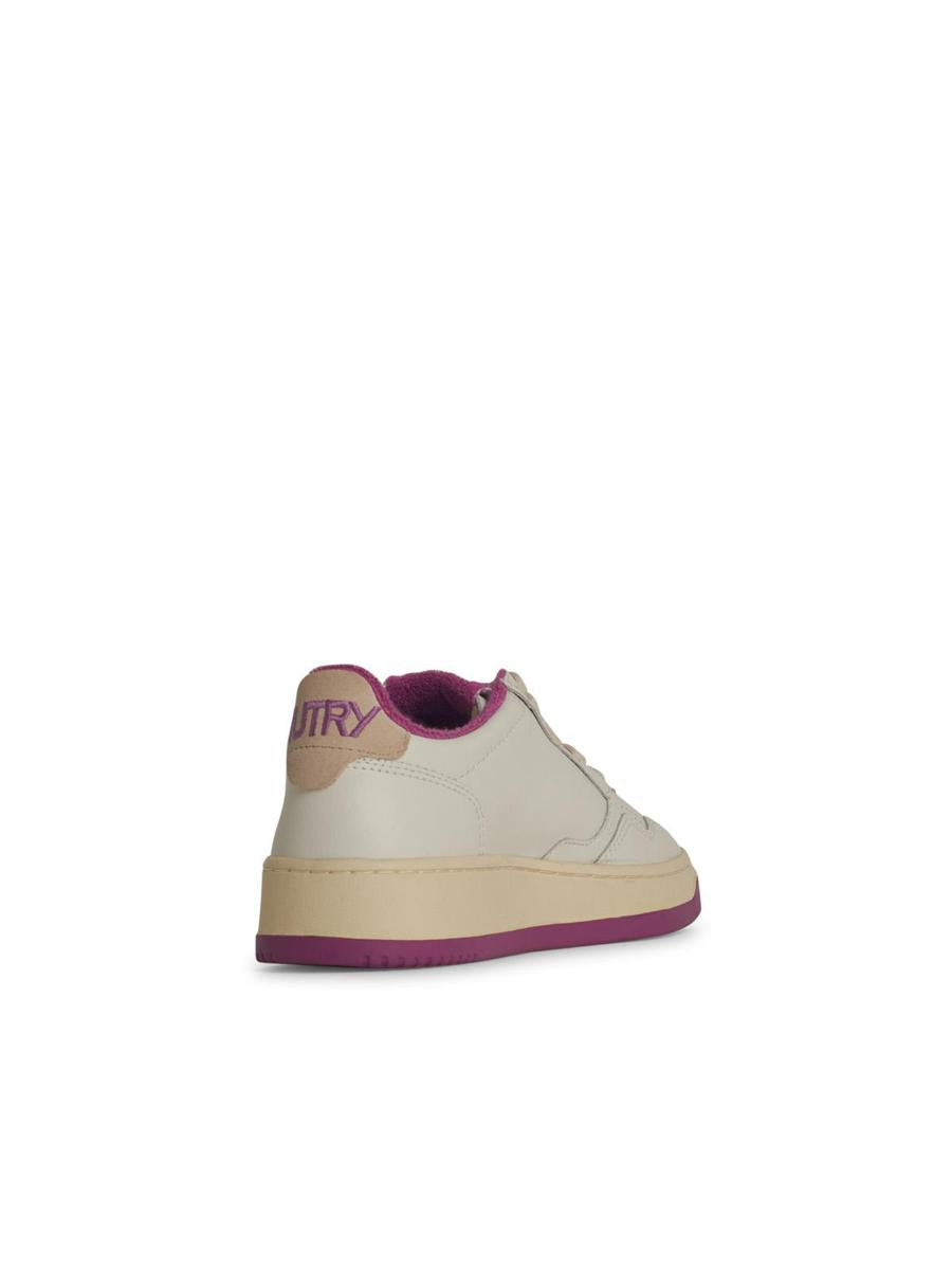 Autry White Leather Sneakers