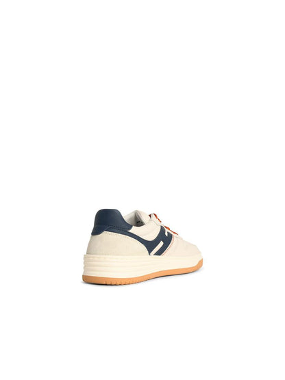 Hogan 'H630' White Leather Sneakers