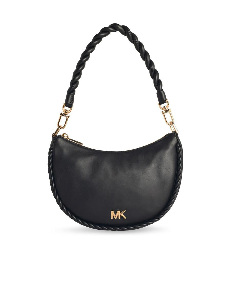 Michael Kors 'Kyla' Black Leather Bag