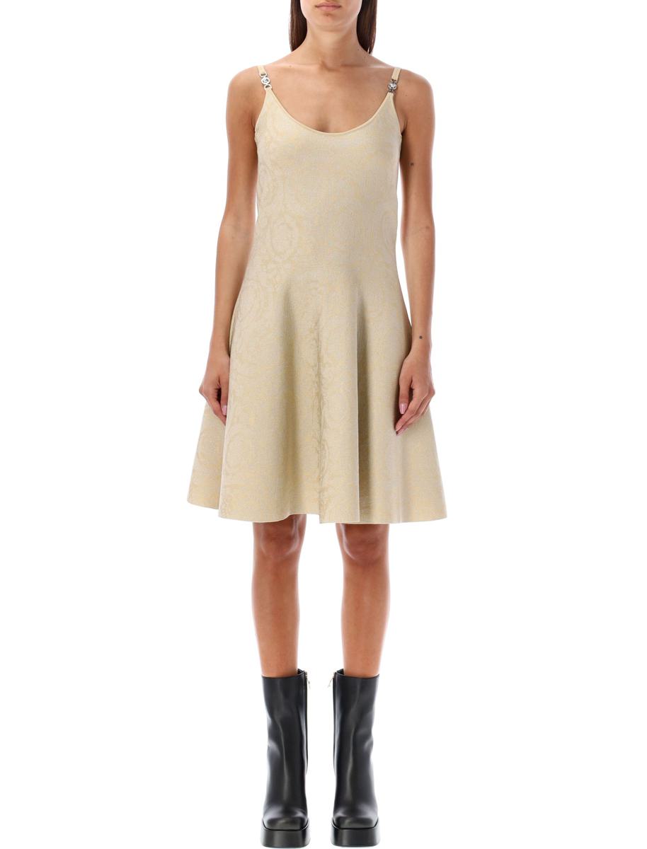 Versace Mini Dress Barocco Knit