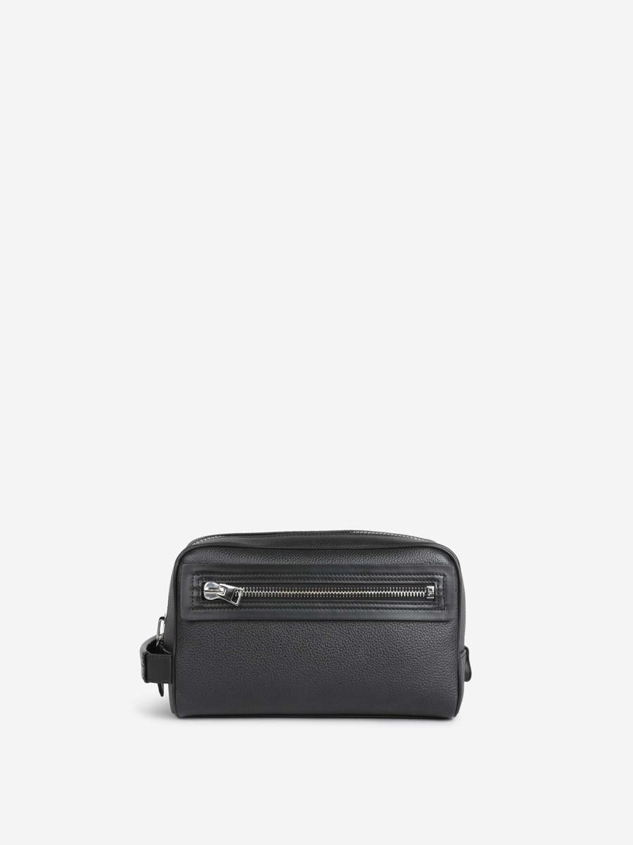 Tom Ford Leather Logo Toiletry Bag
