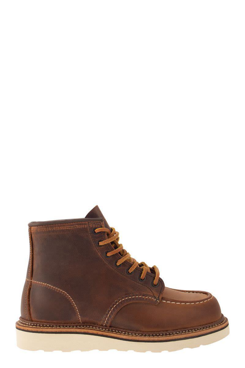 Red Wing Shoes Classic Moc - Rough And Tough Leather Boot