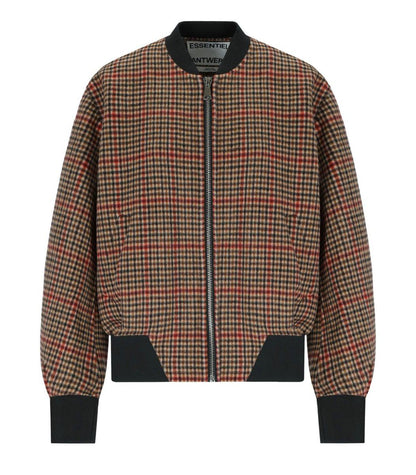 Essentiel Antwerp Antwerpiti Brown Bomber Jacket
