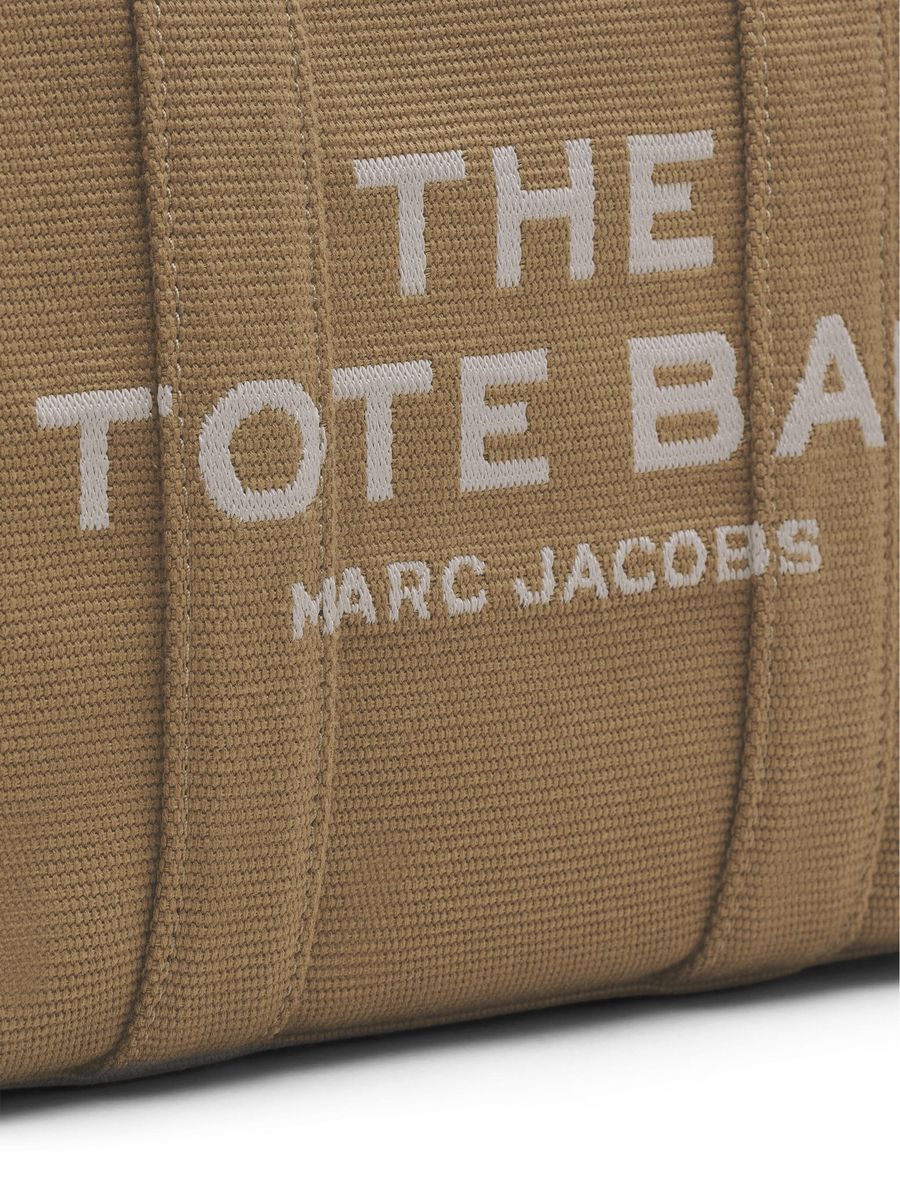 Marc Jacobs 'The Small Tote' Brown Cotton Bag