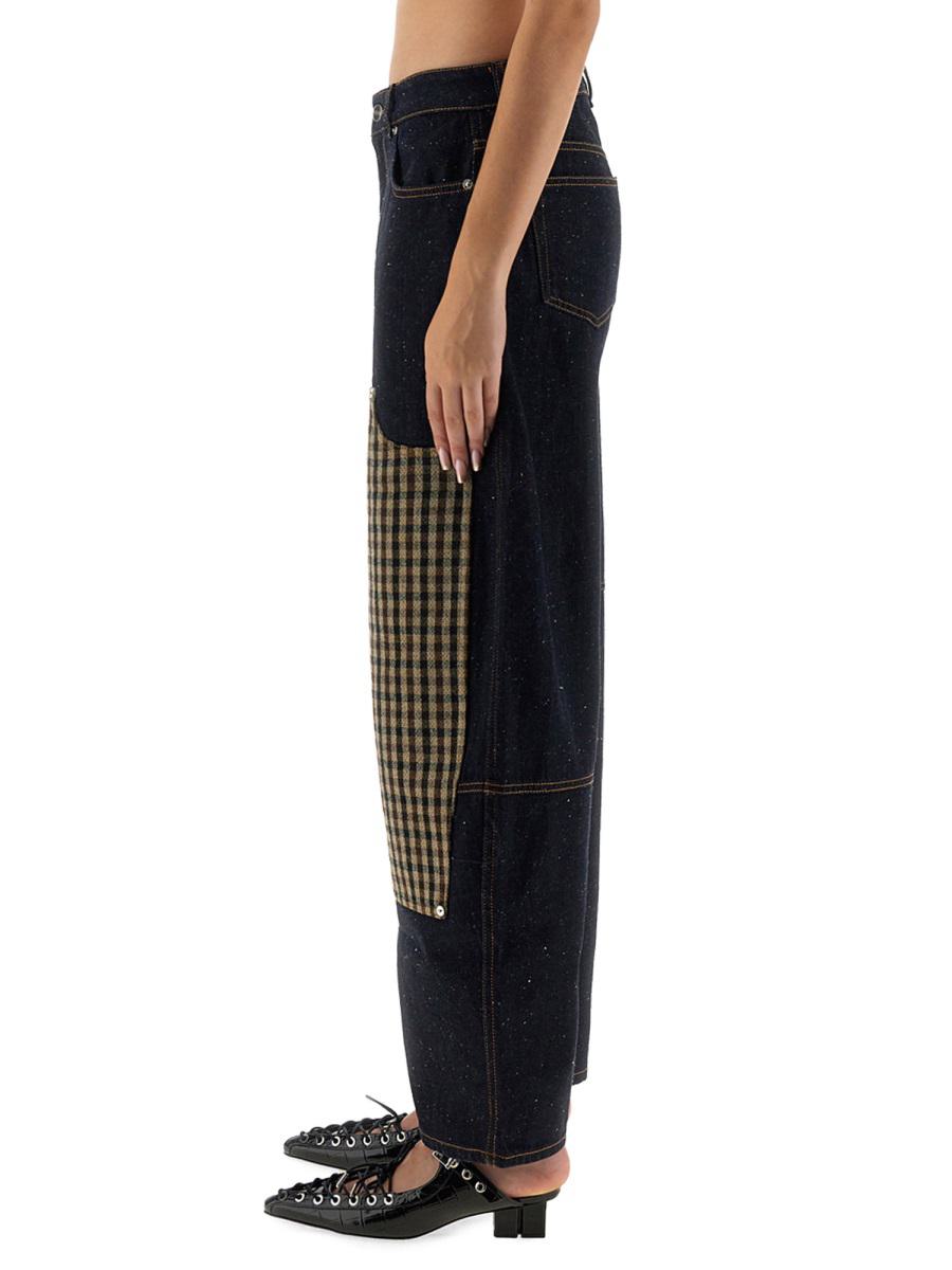 Ganni Pants "Neppy Carpenter"