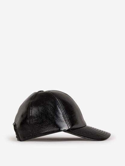 Courrèges Patent Logo Cap