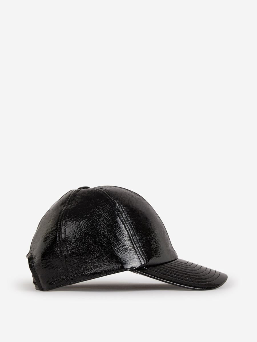 Courrèges Patent Logo Cap