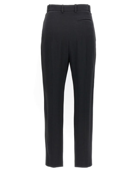 Alexander McQueen Crêpe Cigarette Pants