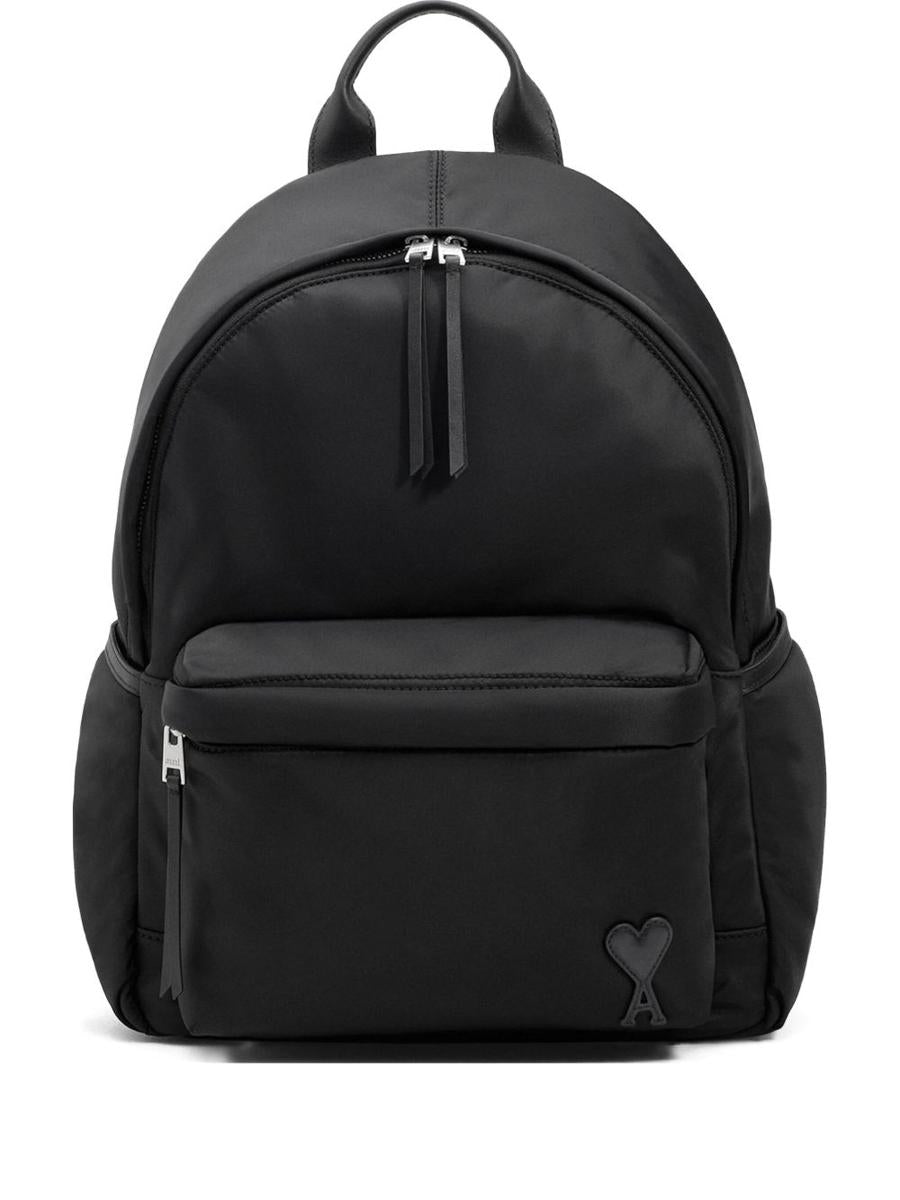 AMI Paris Nylon Backpack