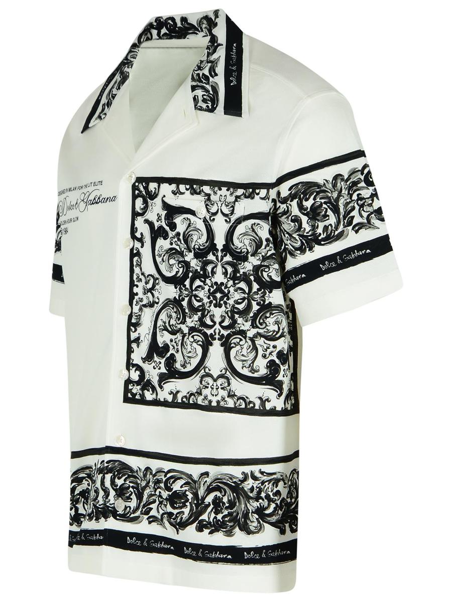 Dolce & Gabbana White Cotton Shirt