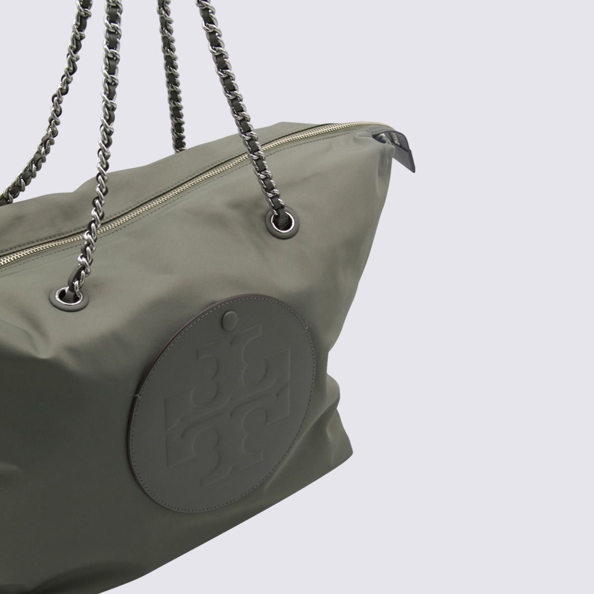 Tory Burch Grey Green Totes