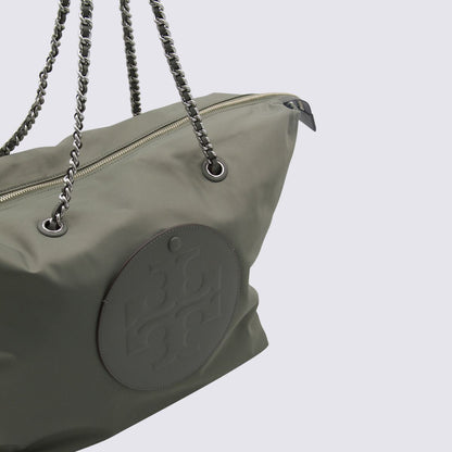 Tory Burch Grey Green Totes