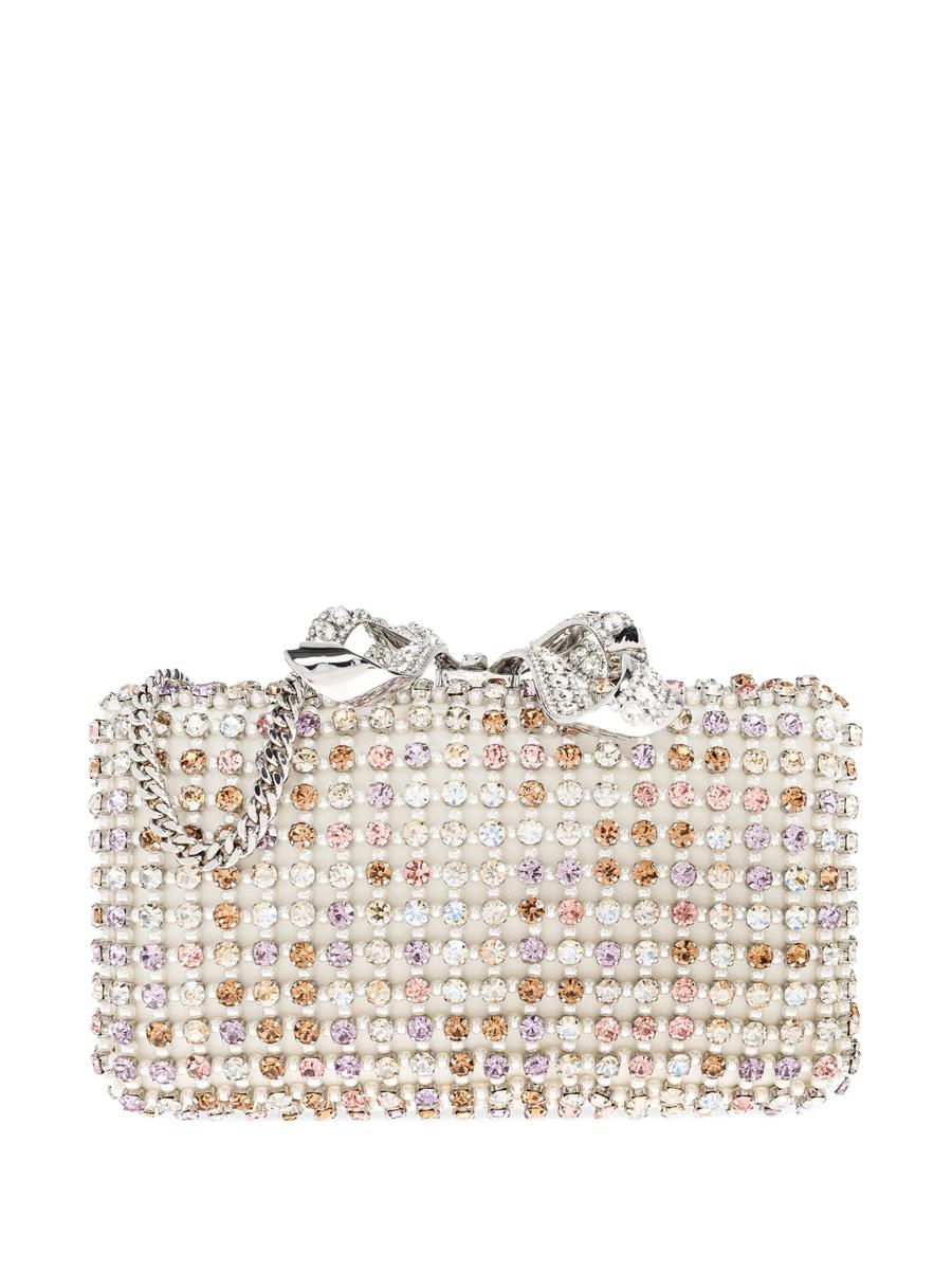 Self-Portrait Multi Crystal Clutch Bag Bags