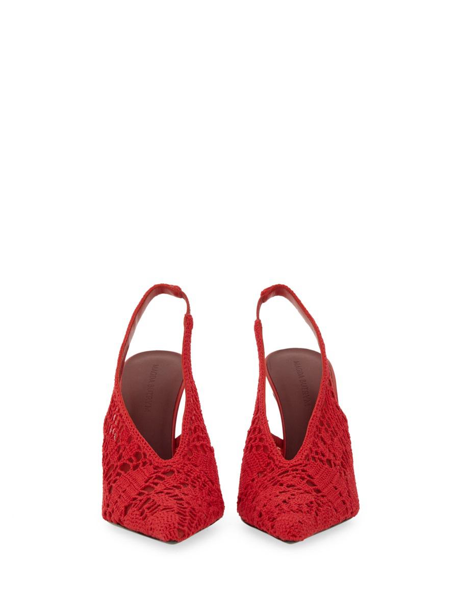 Magda Butrym Crochet Slingback