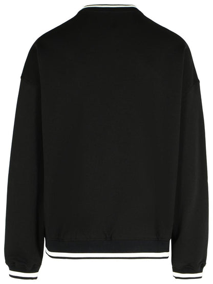 Dolce & Gabbana Black Cotton Sweatshirt