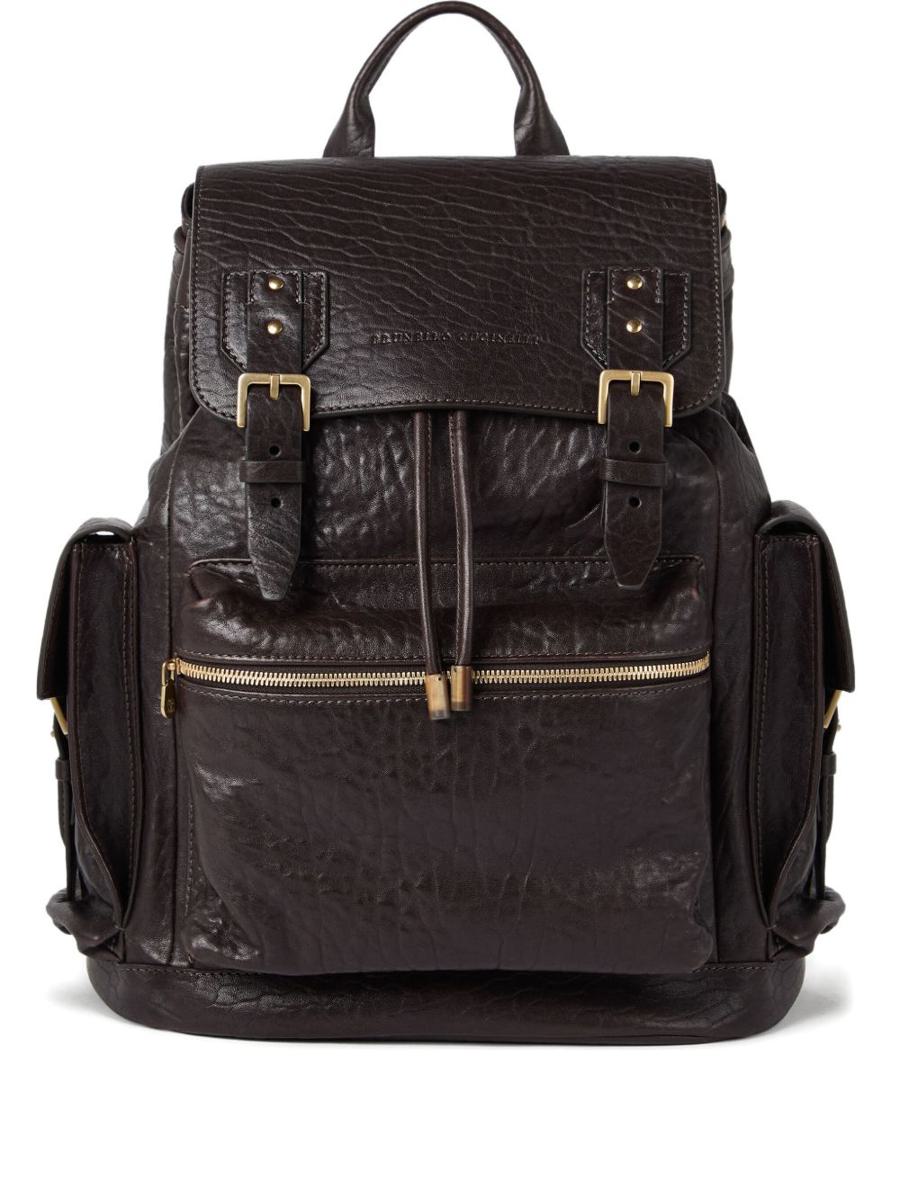 Brunello Cucinelli Leather Backpack