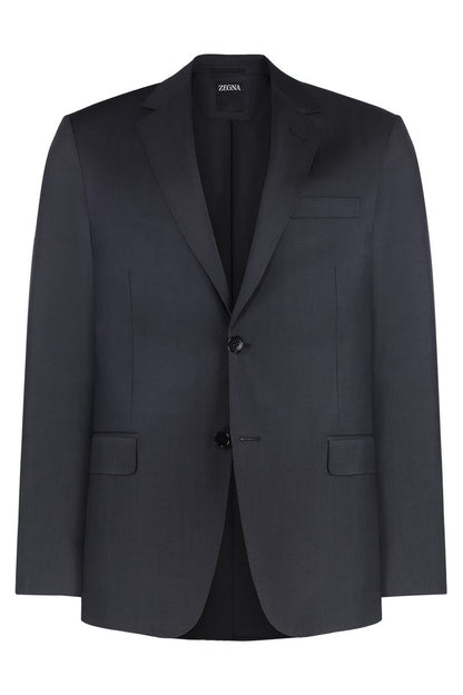 Zegna Wool Blend Two-Piece Suit