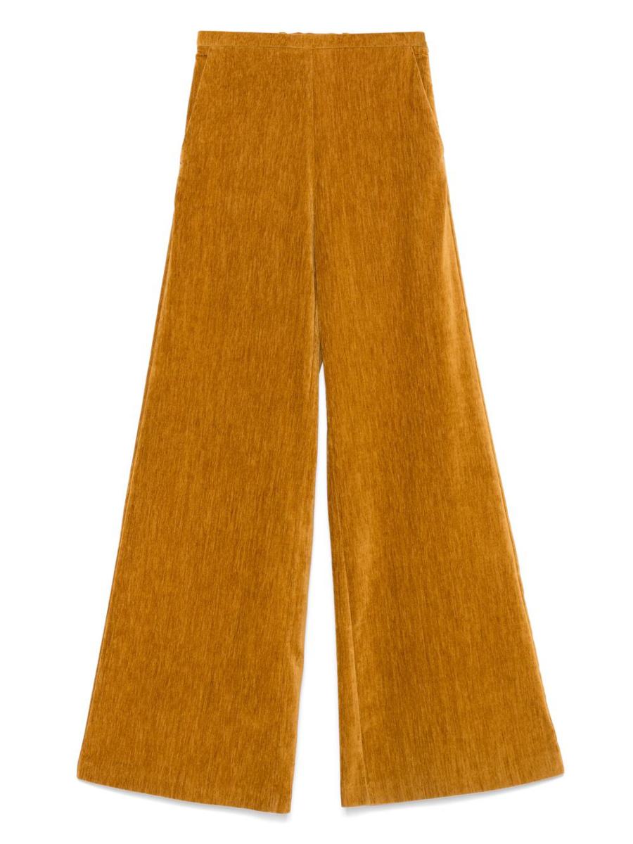 Forte_Forte Velvet High-Waisted Trousers
