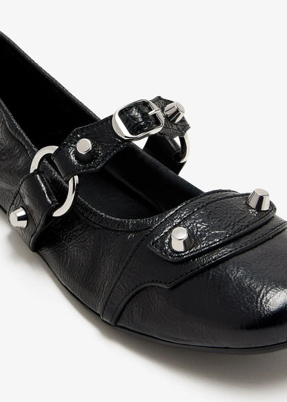 Balenciaga "City" Ballet Flats