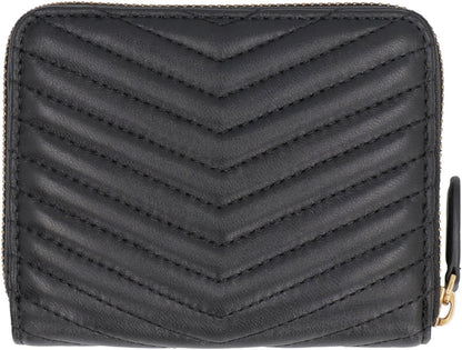Pinko Taylor Leather Zip Around Wallet
