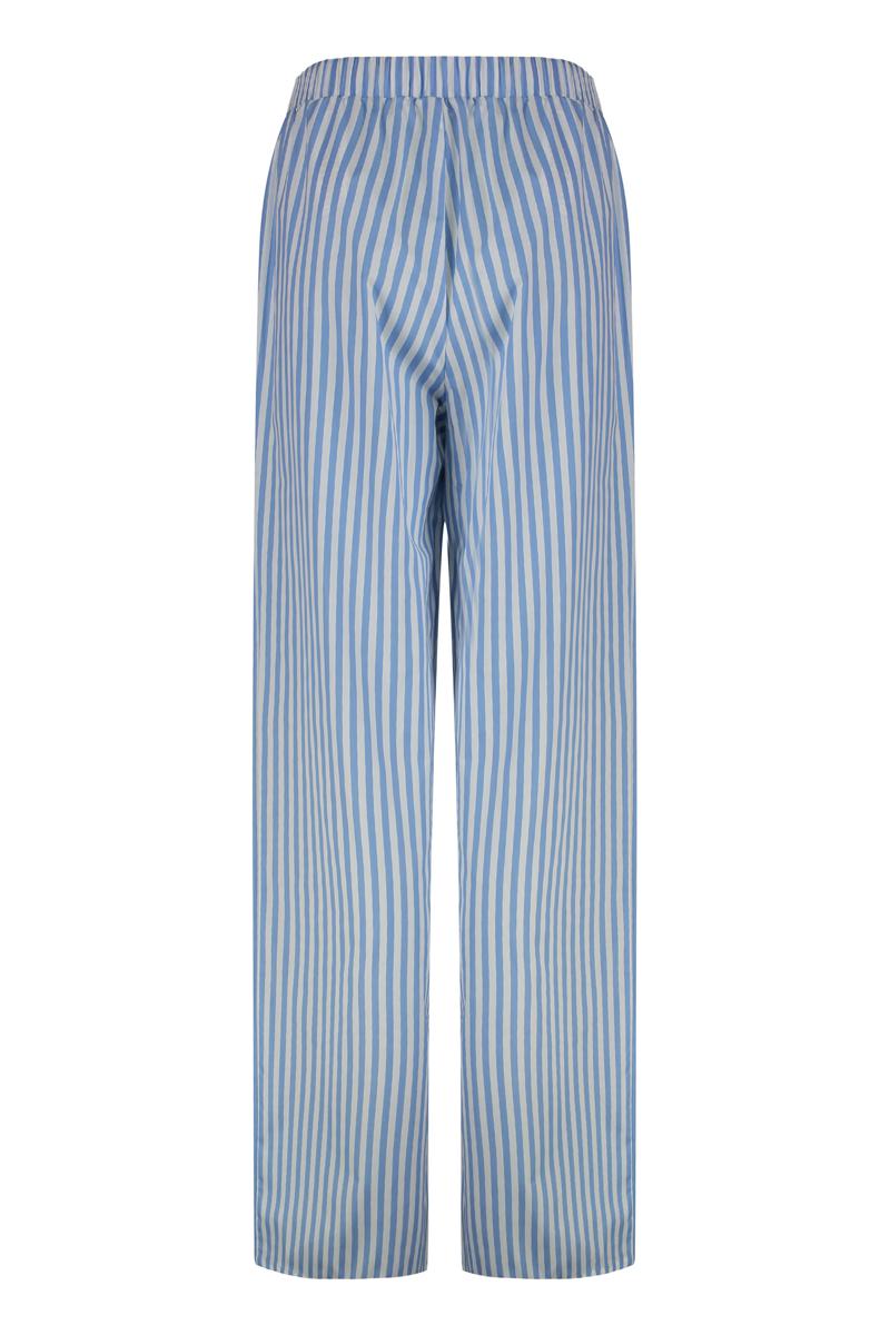 Elisabetta Franchi Poplin Cotton Trousers