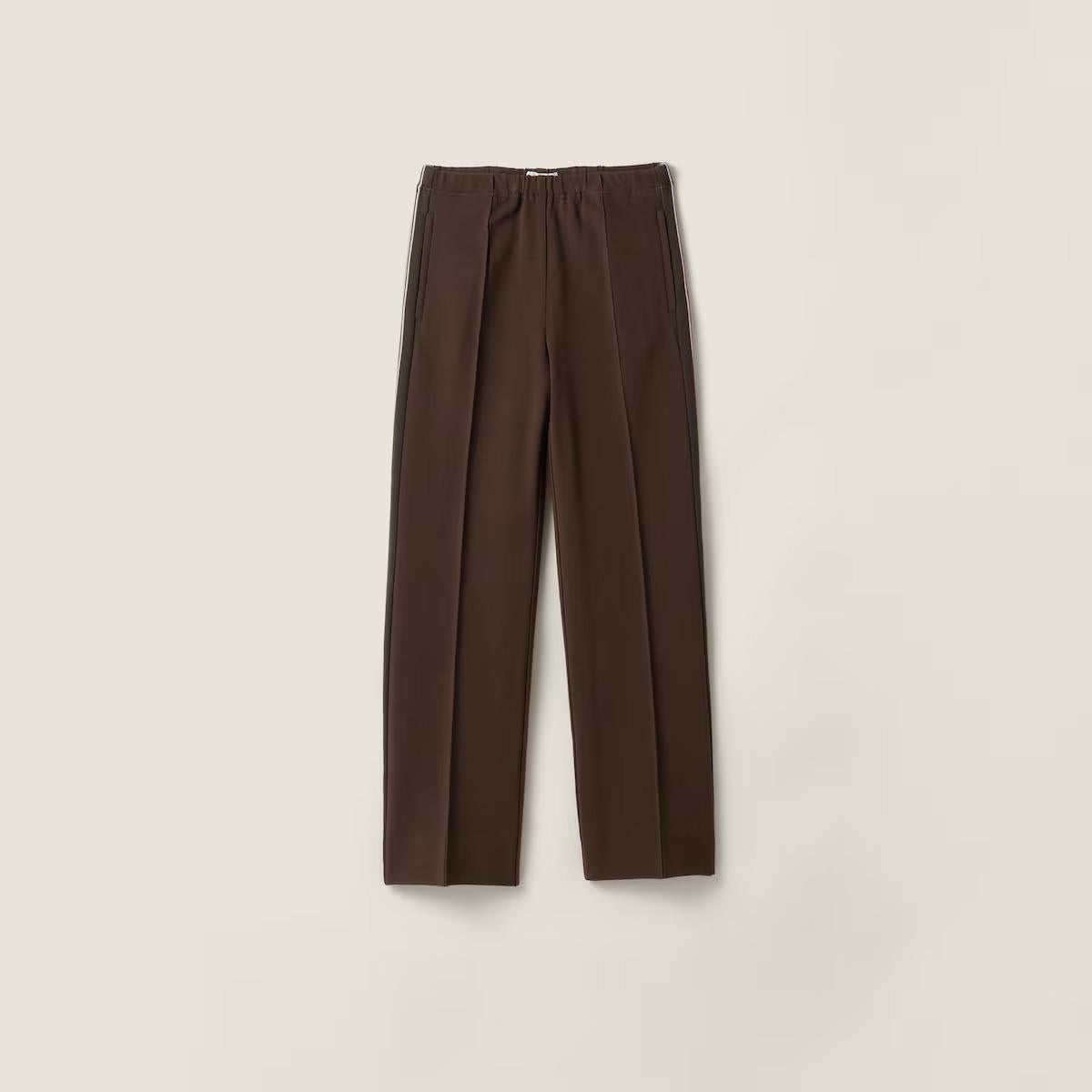 Miu Miu Knitted Pants With Stripes