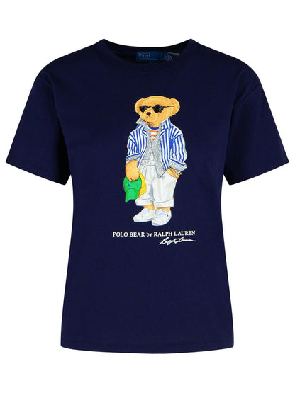 Polo Ralph Lauren Navy Cotton T-Shirt