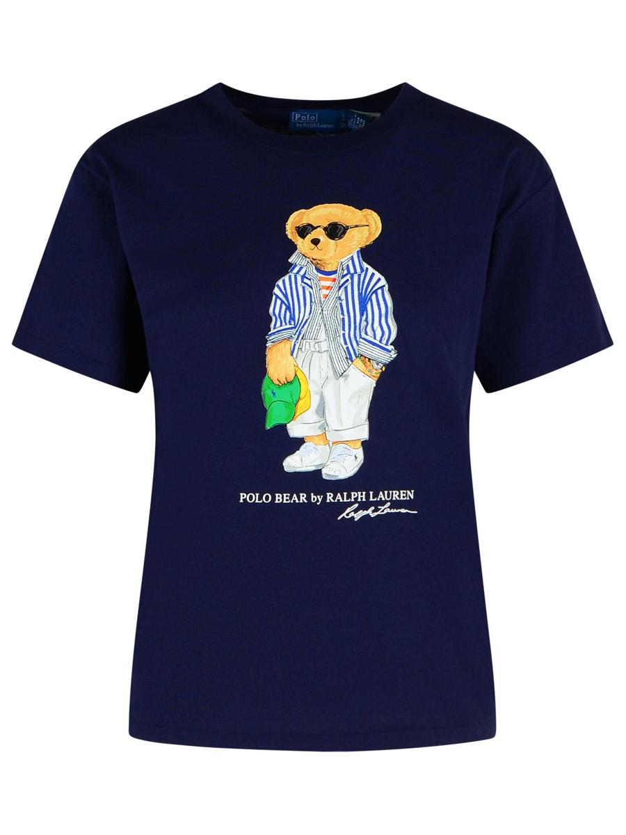 Polo Ralph Lauren Navy Cotton T-Shirt
