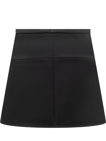 Courrèges Ellipse Miniskirt