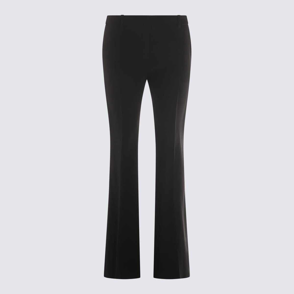 Alexander McQueen Black Viscose Pants