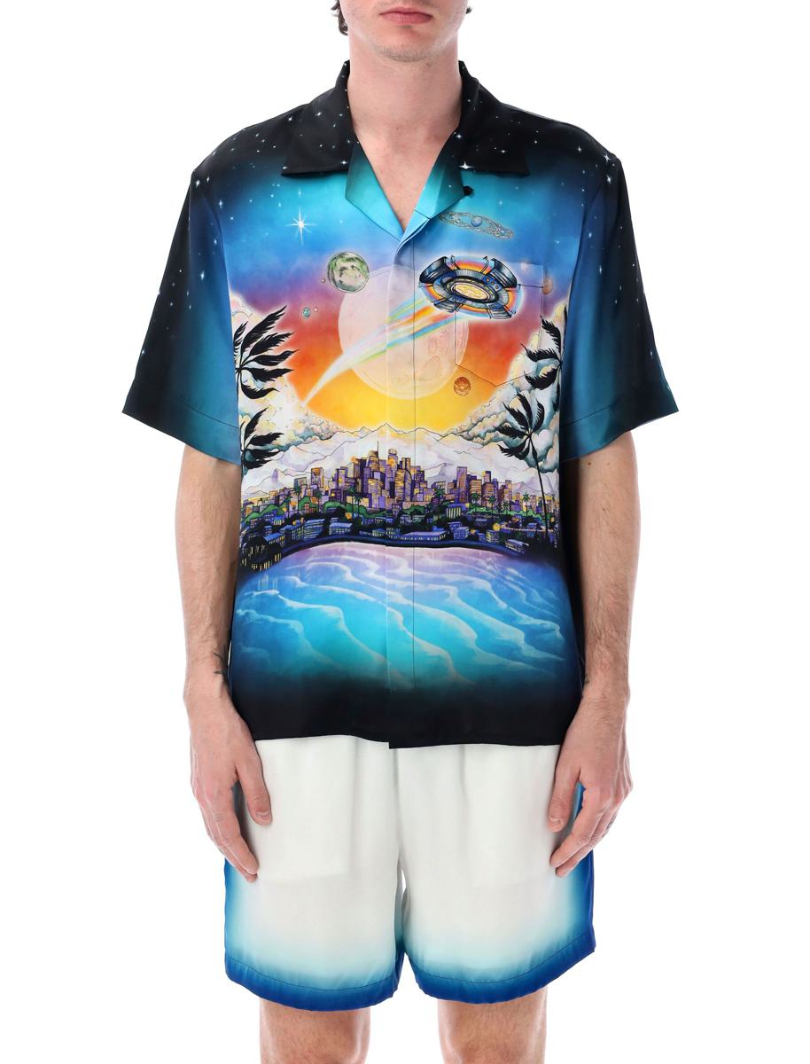 Casablanca La Prémonition Silk Shirt