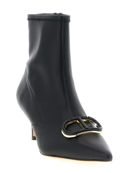 Twinset 'Oval T' Ankle Boots