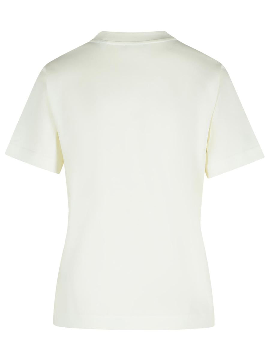 Burberry White Cotton T-Shirt