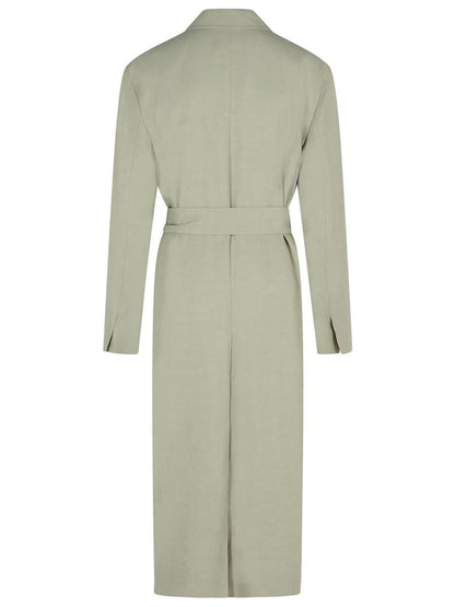 P.A.R.O.S.H. Green Viscose Blend Duster