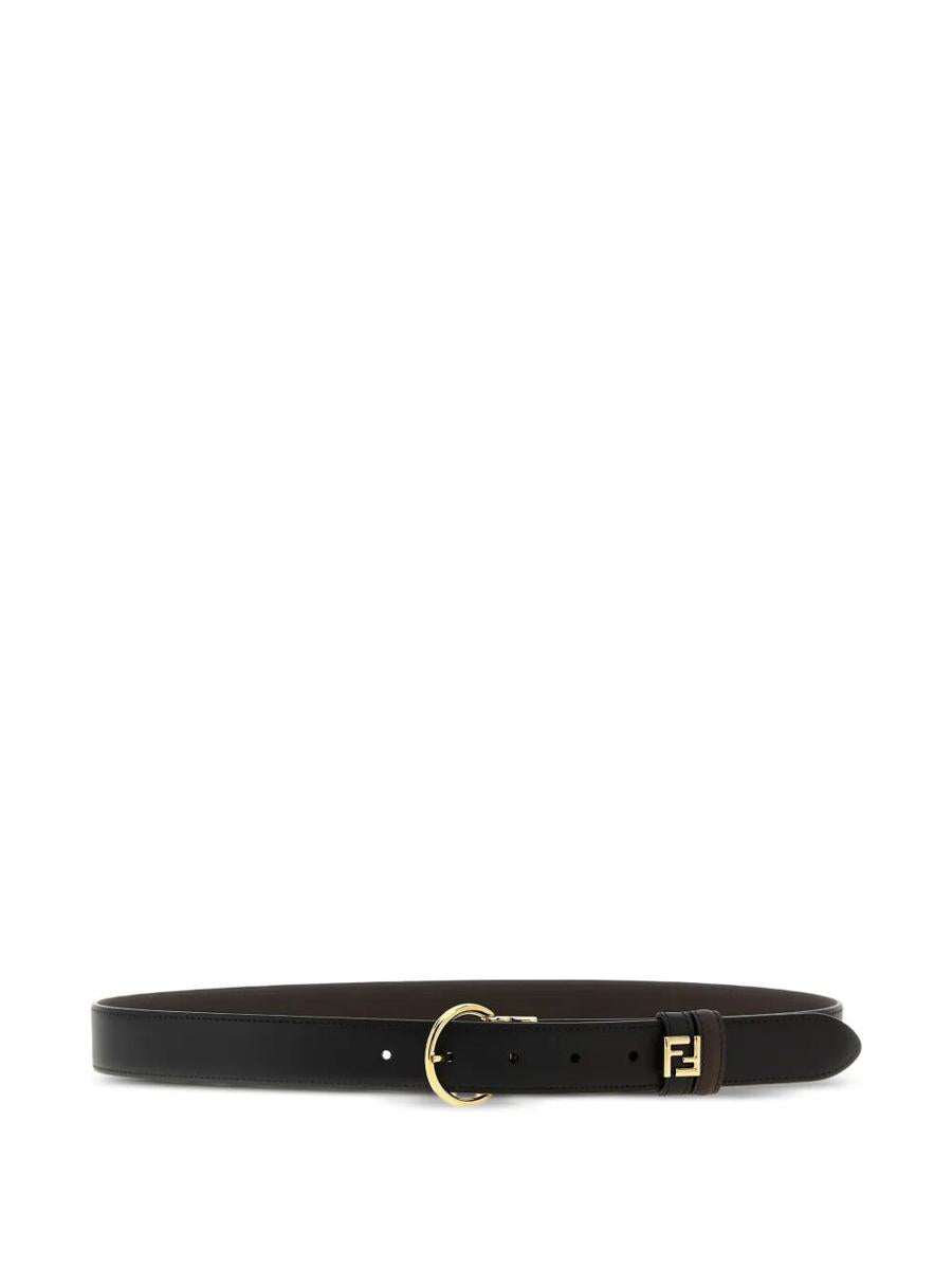 Fendi Pin Buckle Leather Reversible Belt Accessories