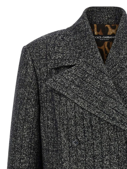 Dolce & Gabbana Striped Wool Blazer