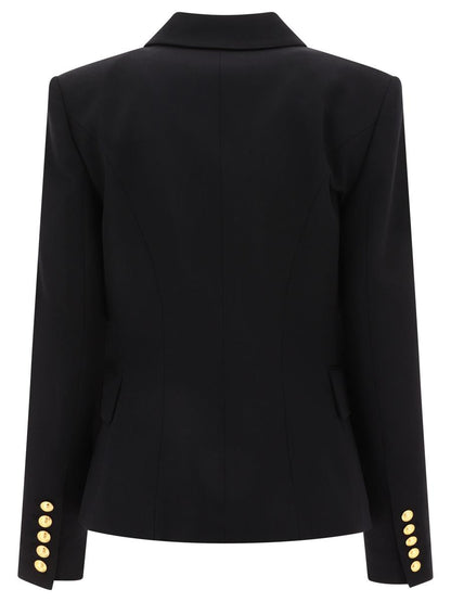 Balmain Double-Breasted Wool Jacket