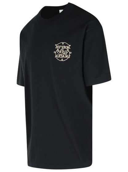 Drôle De Monsieur Black Cotton T-Shirt