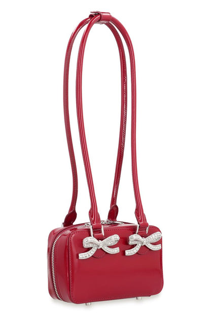Self-Portrait Leather Shoulder Bag