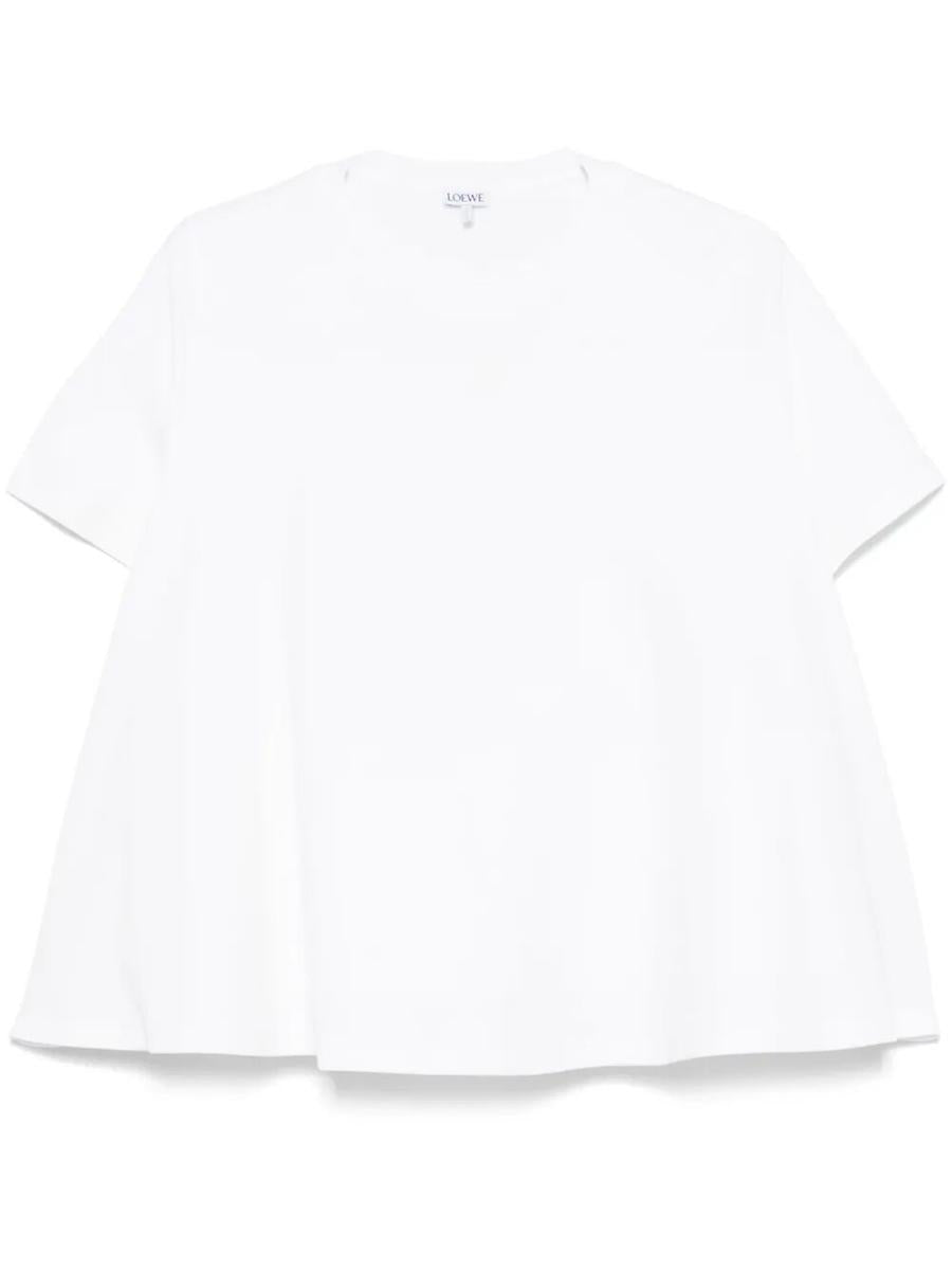 Loewe Anagram-Embroidered Trapeze T-Shirt Clothing