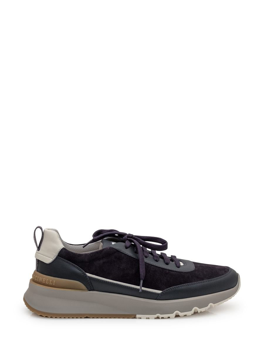 Brunello Cucinelli Brunello Cucinelli Suede And Leather Sneakers
