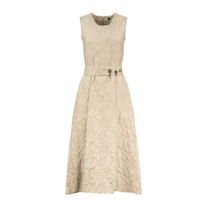 Max Mara Jacquard Dress With Belt