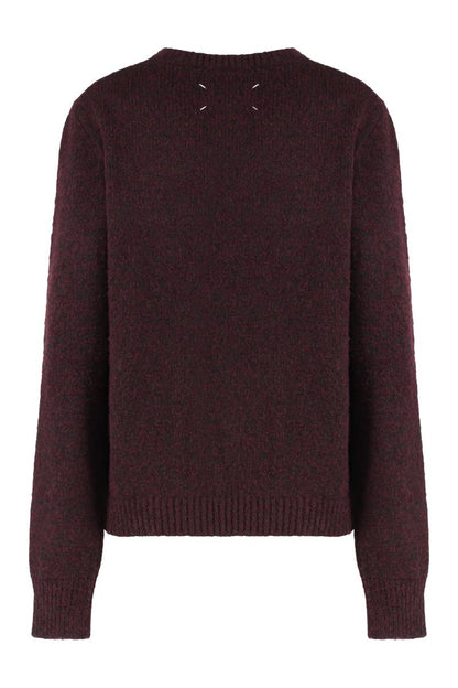 Maison Margiela Virgin Wool Crew-Neck Sweater