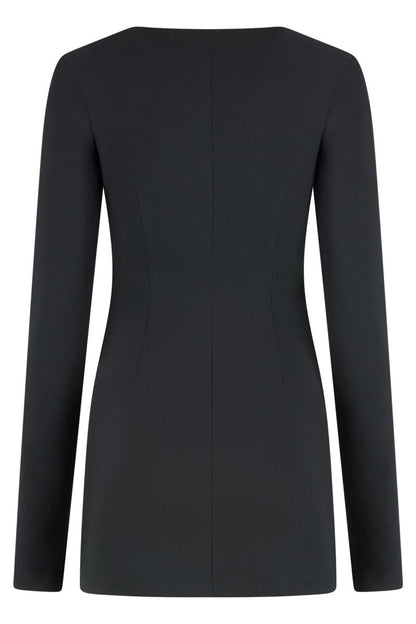 The Attico Crepe Mini Dress