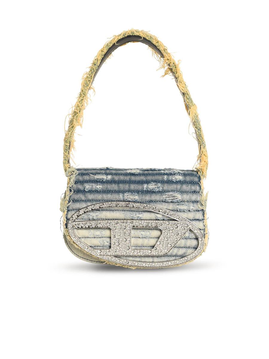 Diesel '1Dr' Light Blue Denim Bag