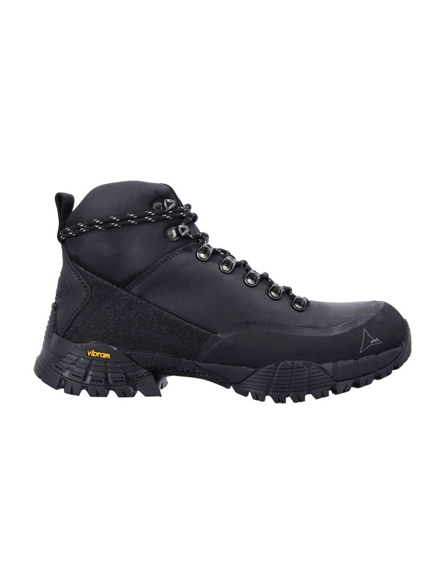 Roa Andreas Black Kudu Leather Boots
