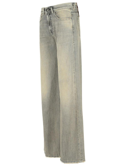 Diesel '1978 Akemi' Grey Cotton Blend Jeans