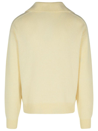 Tom Ford Cream Cashmere Blend Sweater